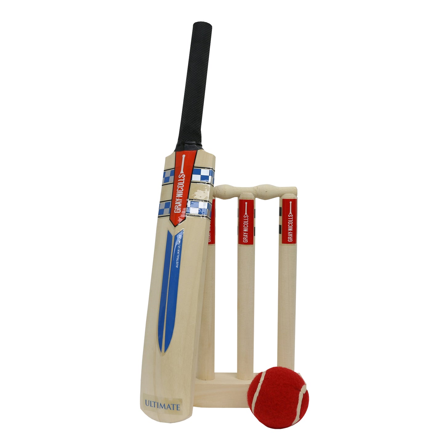 GRAY NICOLLS MINI BAT, STUMPS & BALL SET