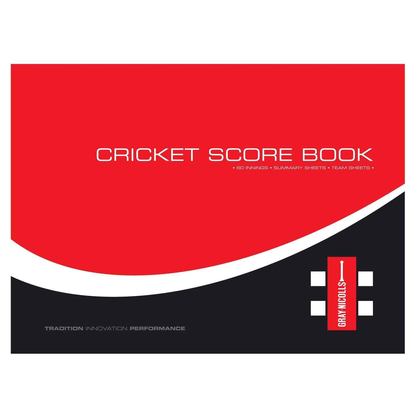 GRAY NICOLLS SCOREBOOK (60 INNINGS)