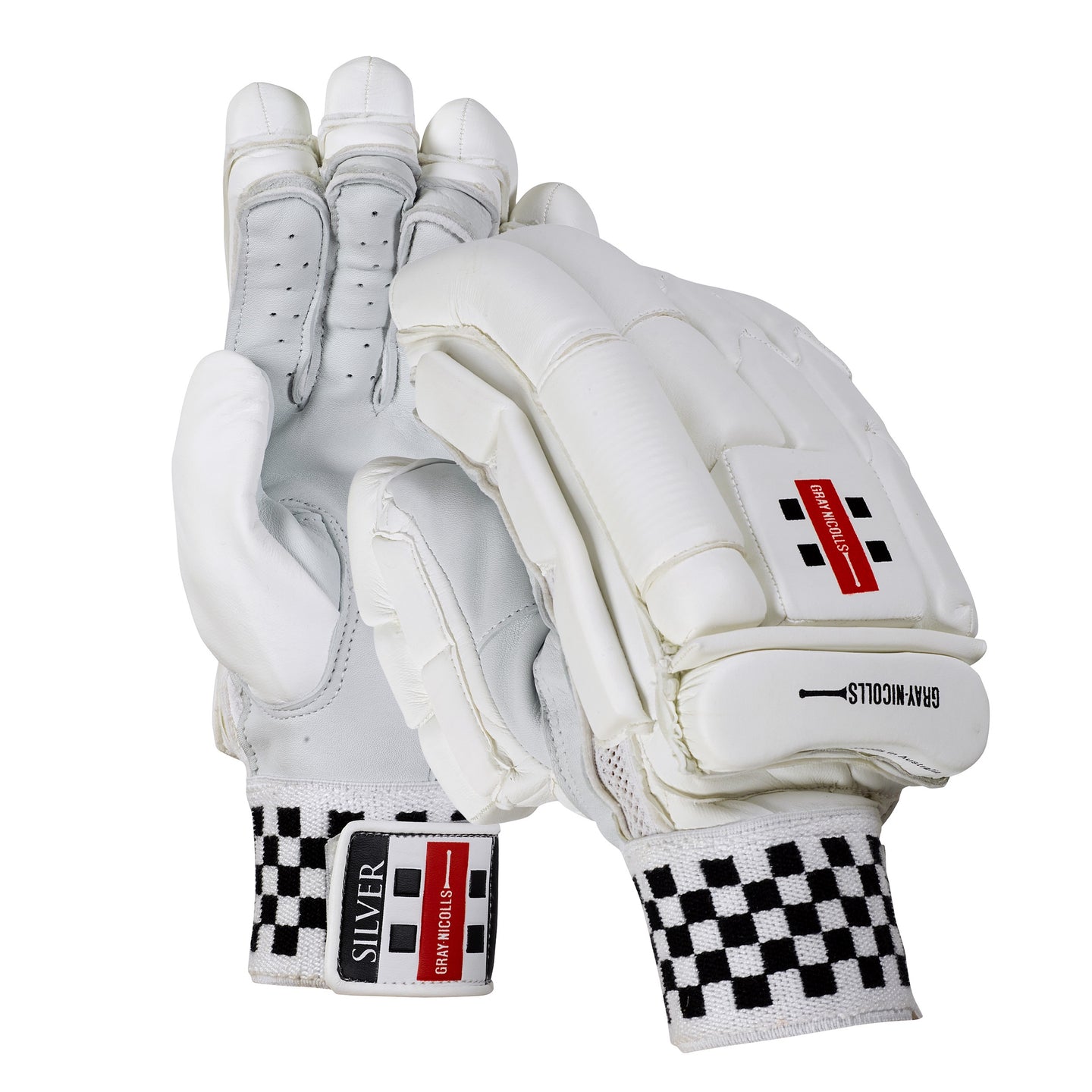 GRAY NICOLLS SILVER BATTING GLOVES