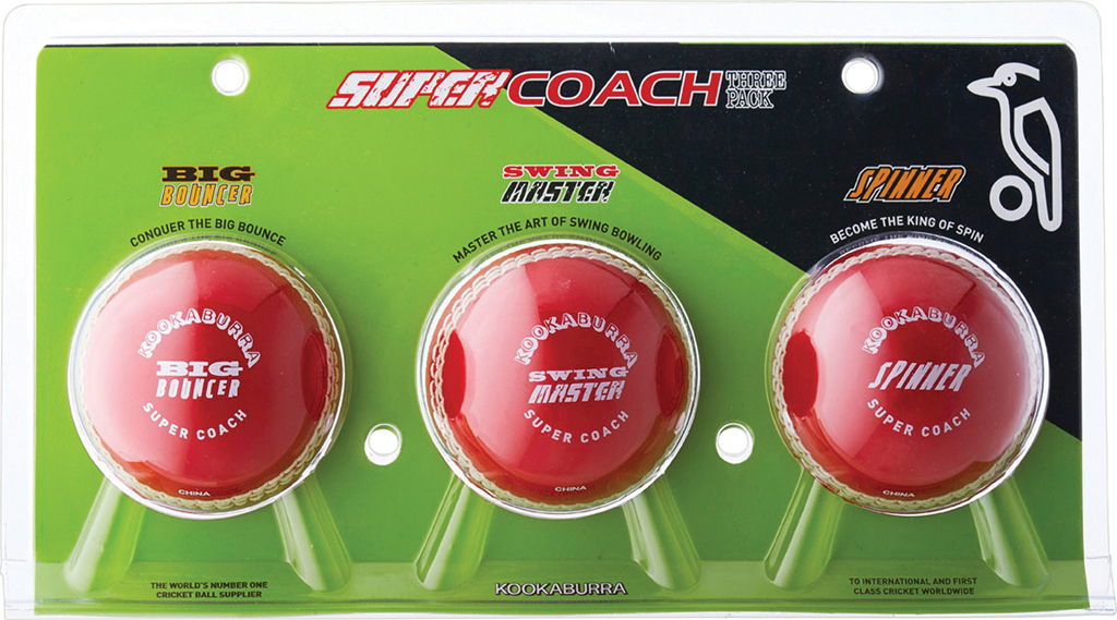 KOOKABURRA SUPERCOACH 3 BALL PACK