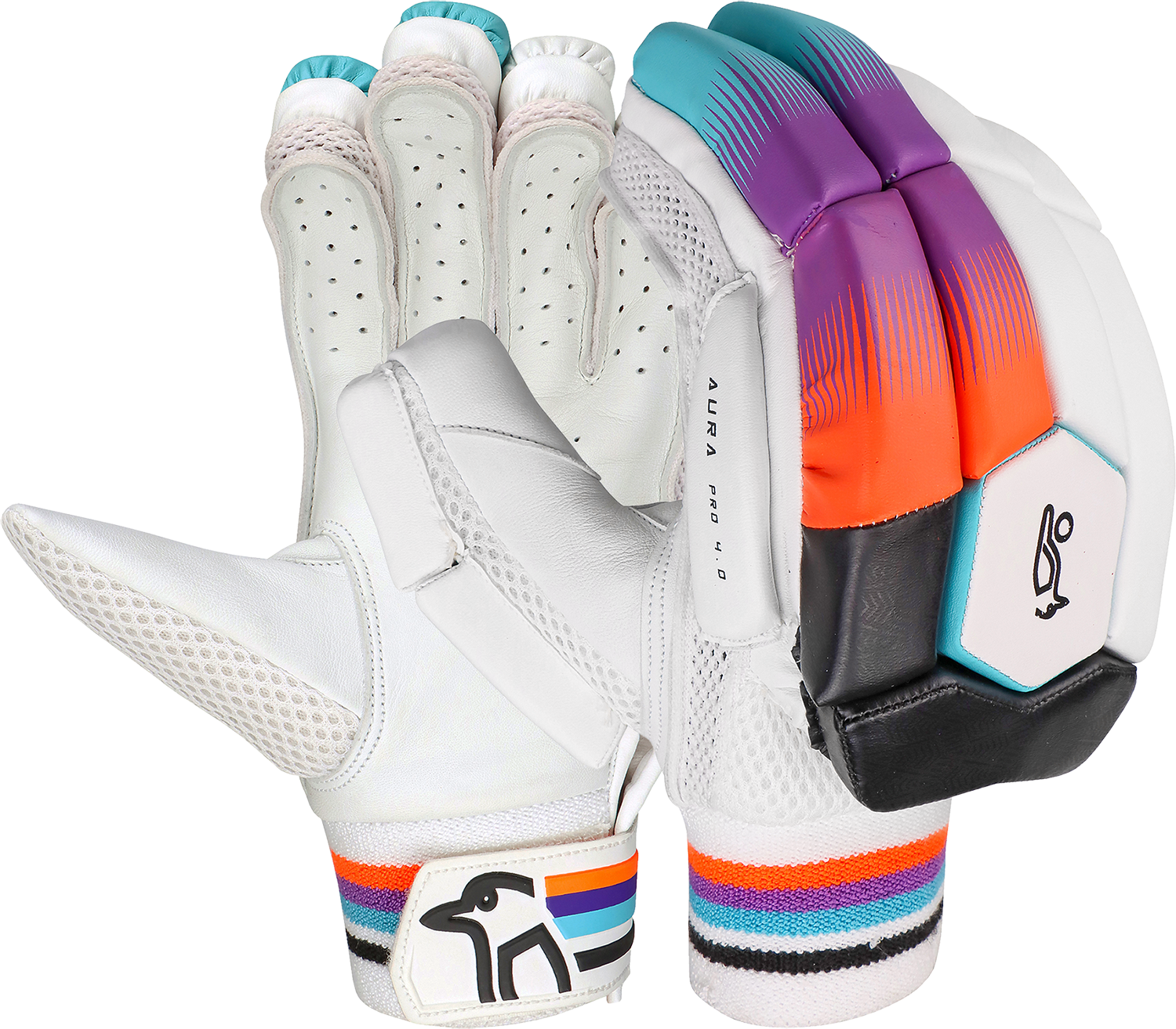 KOOKABURRA AURA PRO 4.0 JUNIOR BATTING GLOVES