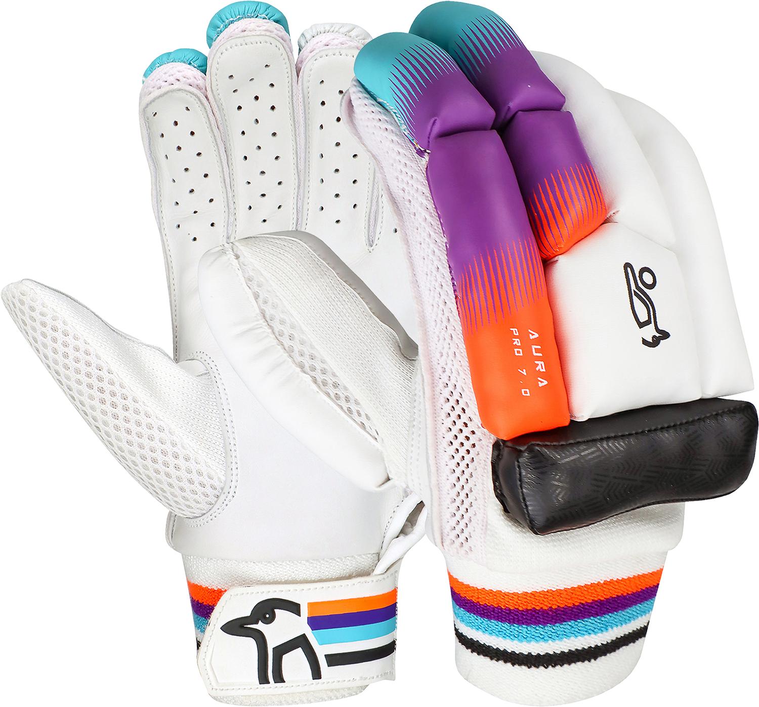 KOOKABURRA AURA PRO 7.0 JUNIOR BATTING GLOVES