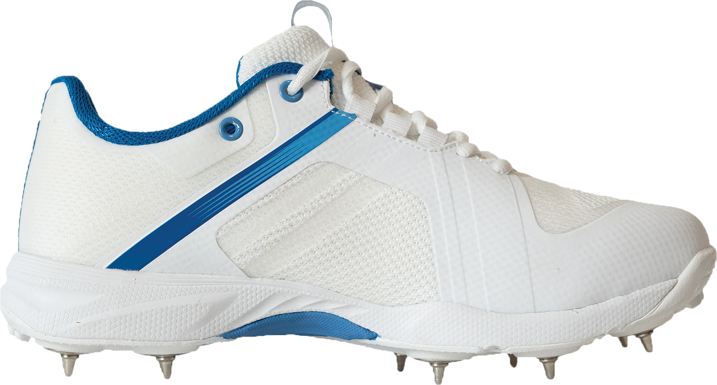 KOOKABURRA PRO 2.0 SPIKES SHOE WHITE/BLUE