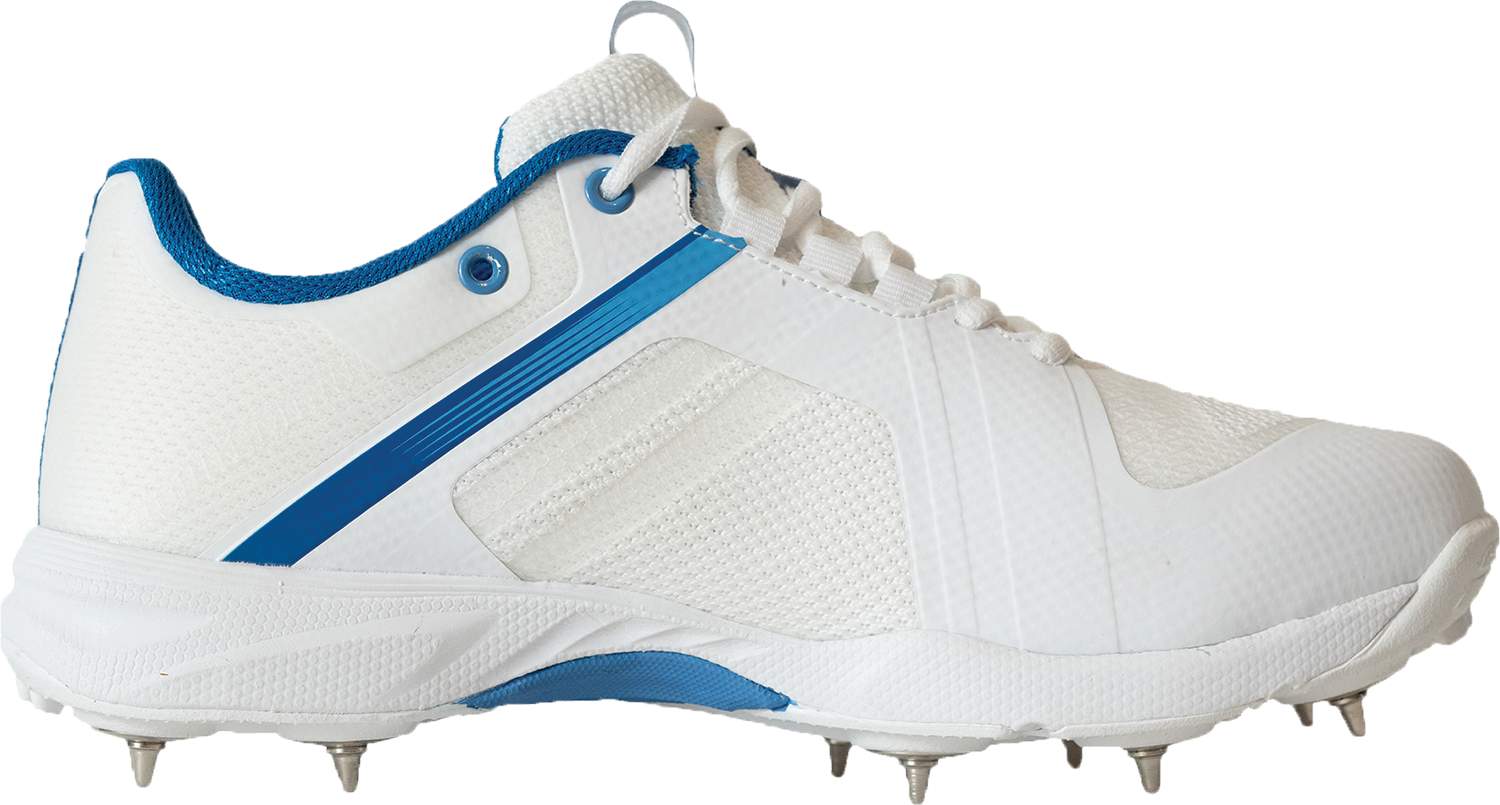 KOOKABURRA PRO 2.0 SPIKES SHOE WHITE/BLUE