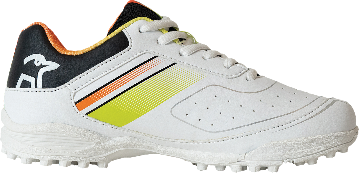 KOOKABURRA PRO 5.0 RUBBER WHITE/NEON/ORANGE