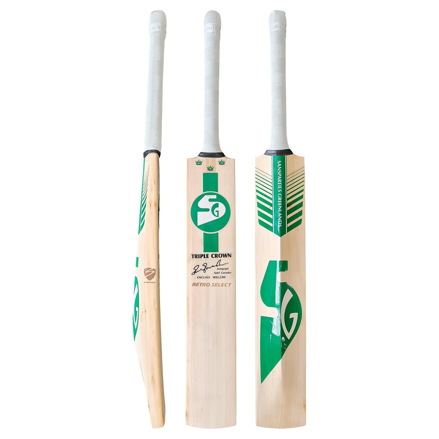 SG TRIPLE CROWN RETRO SELECT ENGLISH WILLOW CRICKET BAT